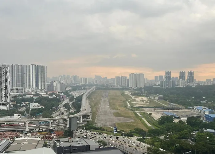 Kl City View 2R1B Free Wifi 6Pax