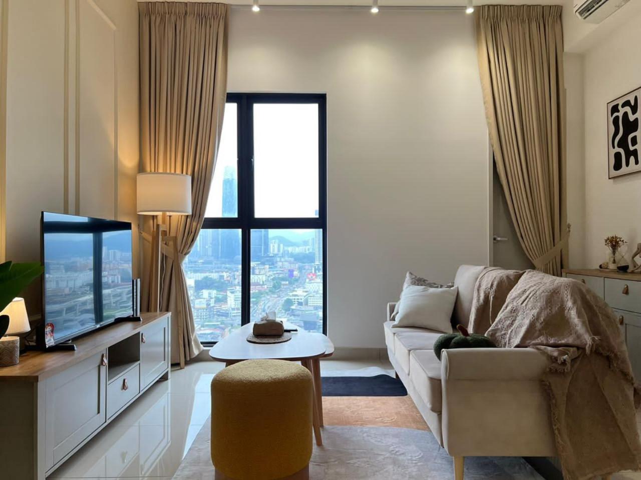 Apartment Kl View 2r1b Free Wifi 6pax *